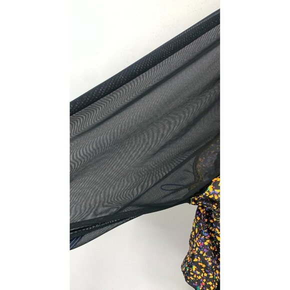 Nike Running Jacket Windbreaker Black Size Large Mesh Arms Women Zipper EUC - Picture 4 of 13